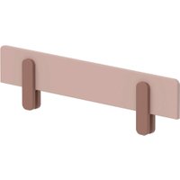 Flexa Absturzsicherung für Kinderbett Popsicle aus Birkenholz (94 cm) TÜV-geprüft) in rosa
