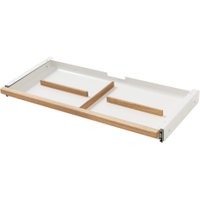 Flexa Study Schublade für Schreibtisch Moby mit magnetischen Holzleisten in weiß/natur