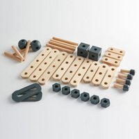 Flexa Toys Bausatz-Set aus massiver Birke