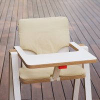 SUPAflat Sitzkissen aus Baumwolle für Hochstuhl in Sand