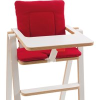 SUPAflat Sitzkissen aus Baumwolle für Hochstuhl in rot / Signature Red