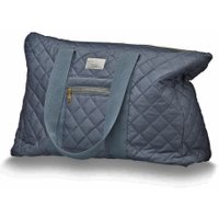 CamCam Weekend Tasche aus Bio-Baumwolle in blau-grau