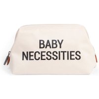 Childhome Kulturtasche Baby Necessities aus Nylon (27x13x15 cm) in weiß