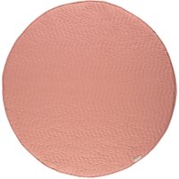 Nobodinoz Spielmatte Kiowa Dolce Vita Pink aus 100% Bio-Baumwolle (105 cm) in rosa