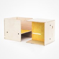 Perludi MAXintheBOX Kinderstuhl-Set in gelb