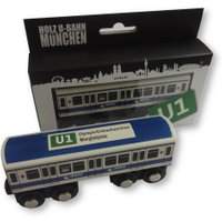 Bauer & Sohn Wagon für Holzeisenbahn Münchener Holz U-Bahn U1 (ab 3 Jahren)