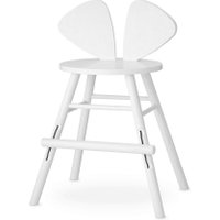 Nofred Juniorstuhl Mouse Chair Junior (3-9 Jahre) aus Eichenholz in weiß