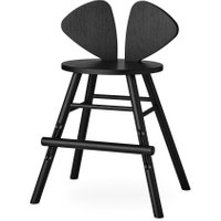 Nofred Juniorstuhl Mouse Chair Junior (3-9 Jahre) aus Eichenholz in schwarz