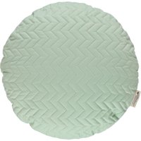 Nobodinoz Kissen Sitges Provence Green aus Baumwolle (45 cm) inkl. Füllung in grün