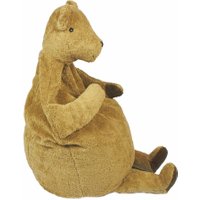 Senger Naturwelt Sitzsack Bär aus Öko-Baumwolle (90x100x50 cm) handmade in beige