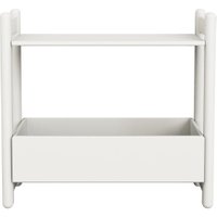 Flexa Shelfie Regal Mini D mit Organizerbox und Regalboden in weiß