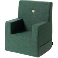byKlipKlap Kindersessel KK Kids Chair XL (2-6 Jahre) - Deep green / light green