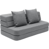 byKlipKlap multifunktionales Sofa KK 3 Fold Sofa (120cm) - Blue grey / grey