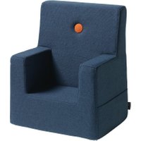 byKlipKlap Kindersessel KK Kids Chair (0-3 Jahre) - Dark blue / orange