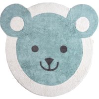 Minividuals waschbarer Teppich Bär aus Baumwolle rund (150 cm)