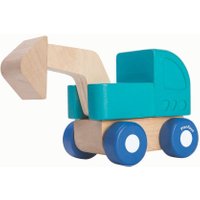 Plantoys Mini Bagger Holzauto (ab 12 Monate)