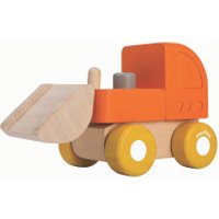 Plantoys Mini Bulldozer Holzauto (ab 12 Monate)