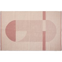 Flexa ROOM Teppich aus 100% Baumwolle (180x120 cm) handgewebt in rosa