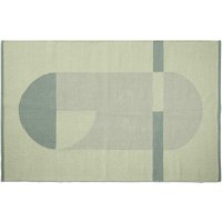 Flexa ROOM Teppich aus 100% Baumwolle (180x120 cm) handgewebt in grün