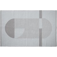 Flexa ROOM Teppich aus 100% Baumwolle (180x120 cm) handgewebt in grau