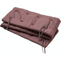 Leander Linea Nestchen für Babybett aus Baumwolle (180x30cm) in Warm Purple