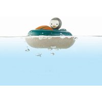 Plantoys Schnellboot Badespielzeug aus Holz für Kinder (ab 1 Jahr)