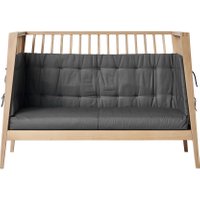 Leander Sofa-Set für Linea und Luna Babybett (120cm) aus Bio-Baumwolle Cool Grey