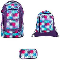 Satch Schulrucksack Pack Hurly Pearly 3 tlg. inkl. Sportbeutel