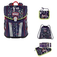 Scout Sunny Flower Horses 4 tlg. Schulranzen-Set