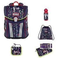 Scout Sunny Flower Horses 5 tlg. Schulranzen-Set