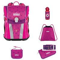 Scout Sunny Pink Flowers 5 tlg. Schulranzen-Set