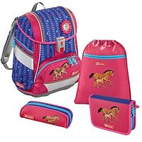Step by Step 2in1 Lucky Horses 4 teiliges Schulrucksackset