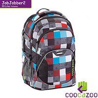 coocazoo JobJobber 2 Checkmate Blue Red