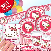 Hello Kitty Hearts Geburtstagsset