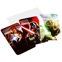 Star Wars Einladungskarten 6er Pack