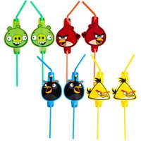 Angry Birds Trinkhalme 8er Pack