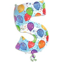 XXL Folienballon als Zahl 5