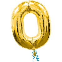 XXL Folienballon als Zahl 0