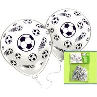 Fußball-Luftballons im 6er Pack