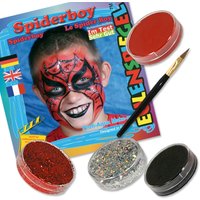 Schminkset Spider Boy mit 3 Farben