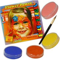 Kinderschminke-Set Flower Power