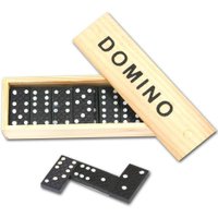 Dominospiel in praktischer Holzbox