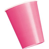 Partybecher einfarbig pink