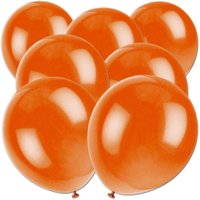 Luftballons in Orange 50 Stück