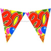 Wimpelkette zum 80. Geburtstag