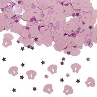 rosa Konfetti als Babyfüße 14 g