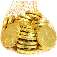 Kaubonbon-Goldmünzen 30 Stk. /150 g