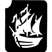 Schablone Piratenschiff 4