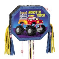 Zugpinata Monster Truck mit tollem Bild zum Aufhängen