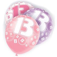 Latexballons für 13. Geburtstag